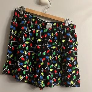 American Eagle Outfitters Festive Light Pattern Boxers